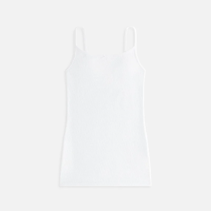 Kith Women Cardyn Monogram Cami Dress - White