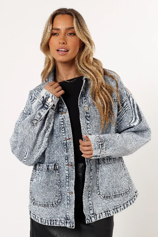 Delana Denim Jacket - Denim