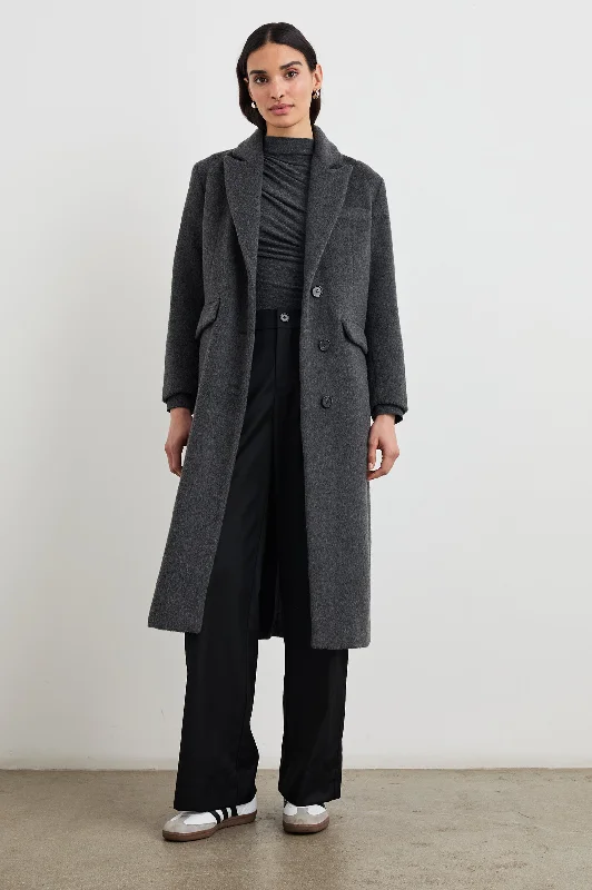 OPERA COAT - CHARCOAL