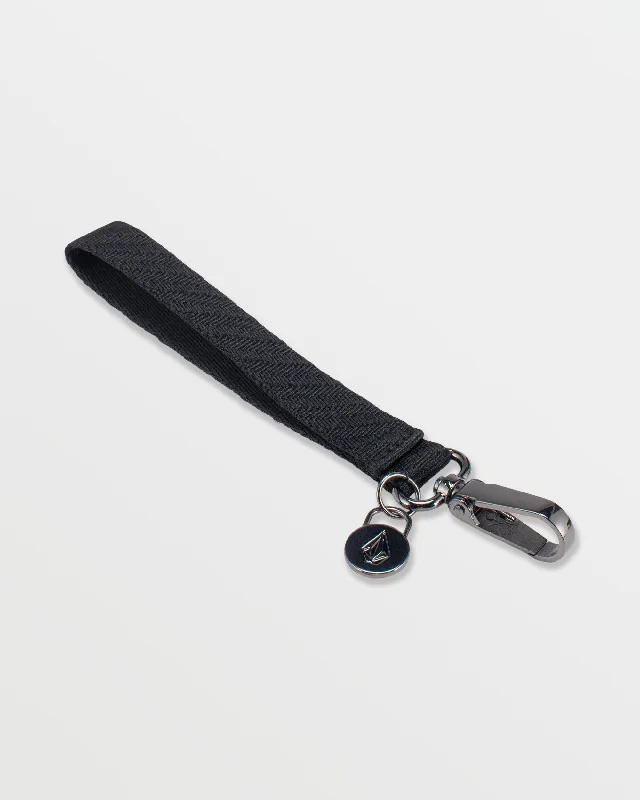 Strapped Wristlet - Black