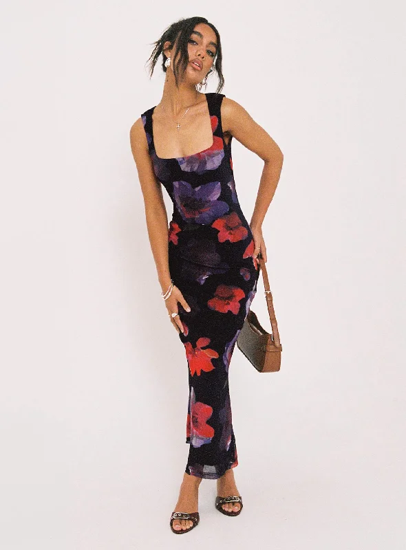 Eviana Maxi Dress Floral