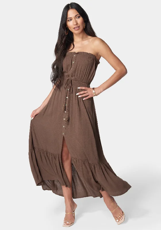 Strapless Maxi Dress