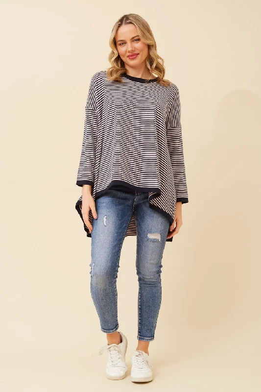 HANNES STRIPED KNIT JUMPER